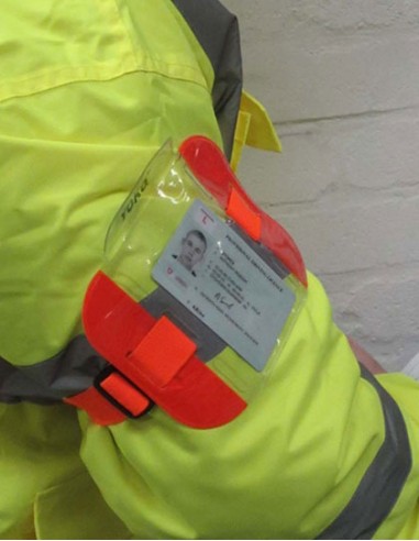 Y-ID03-Reflective ID Arm Bands